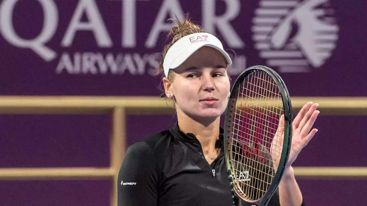 Veronika Kudermetova stuns Coco Gauff in Doha to set up semis with Iga Swiatek Tennis News