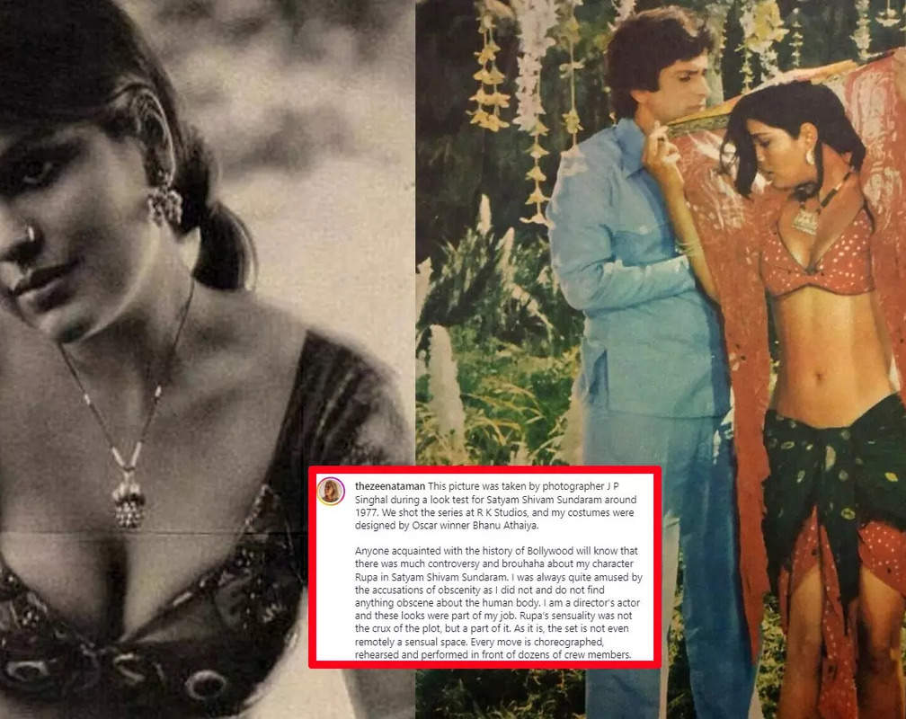 
Zeenat Aman says she was 'quite amused by the accusations of 'obscenity' in 'Satyam Shivam Sundaram': 'Rupa’s sensuality was not the crux of the plot, but a part of it'
