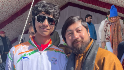 Khelo India Winter Games 2023: Eklavya Jagal wins 2 gold medals in short-track ice skating