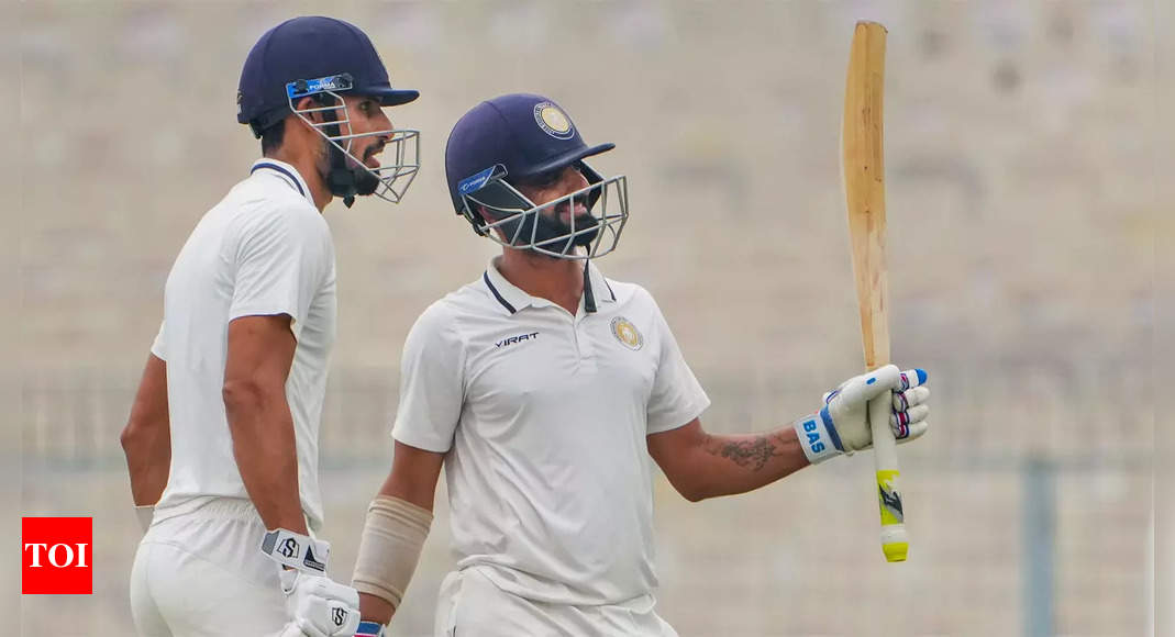 Ranji Trophy Final: Arpit Vasavada shines as Saurashtra inch closer to title | Cricket News – Times of India