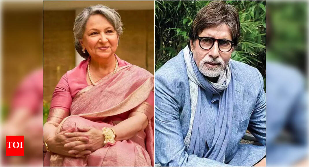 Special scripts written for Amitabh Bachchan but not ageing lady actors: Sharmila Tagore – Times of India