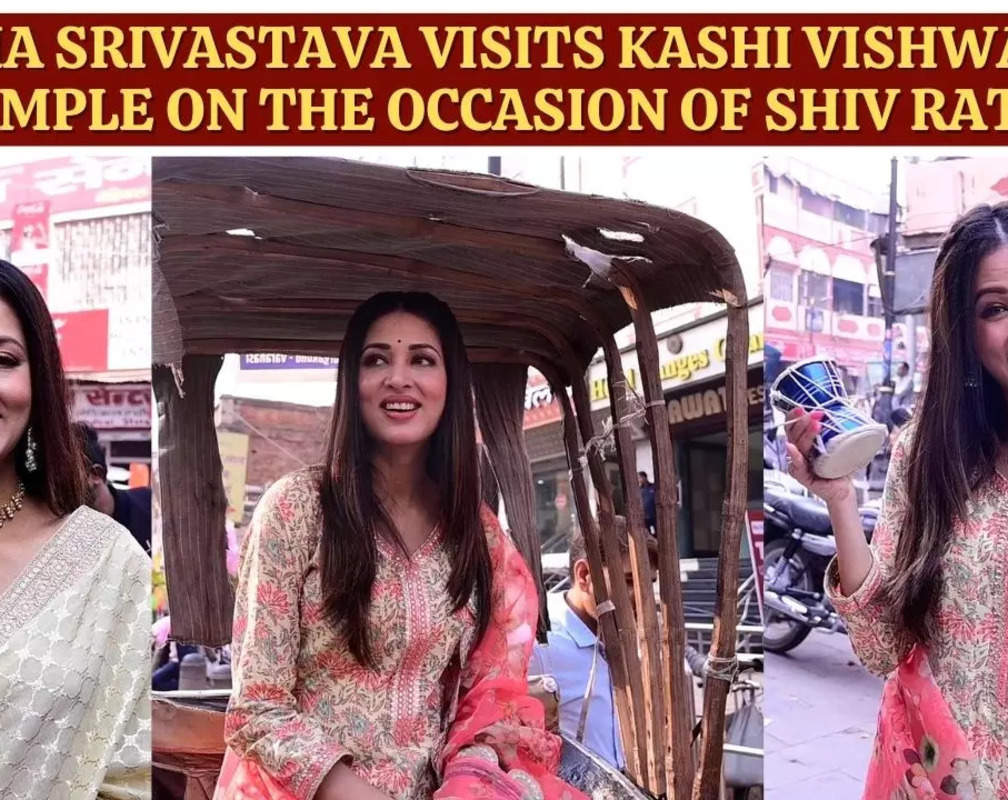 
Bhabiji’s Vidisha Srivastava in Varanasi, visits Kashi Vishwanath temple, recalls childhood memories
