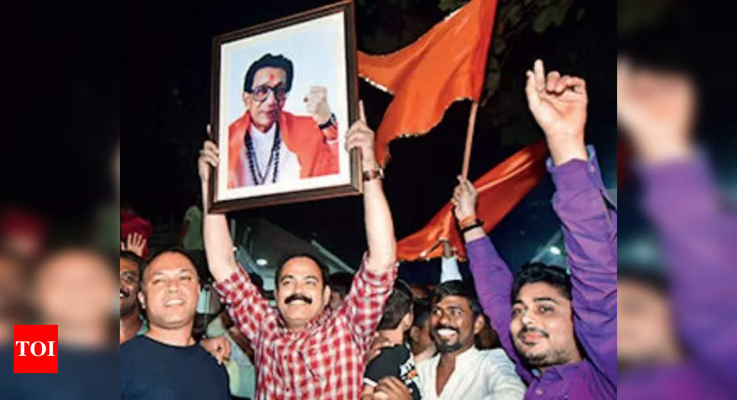 Sena:  Big blow to Uddhav Thackeray, EC gives Sena’s name & symbol to Shinde faction | India News – Times of India