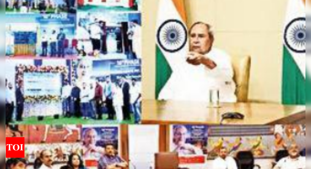 ओडिशा के मुख्यमंत्री नवीन पटनायक ने दो परियोजनाओं का उद्घाटन किया, 17 की नींव रखी |  भुवनेश्वर समाचार – टाइम्स ऑफ इंडिया