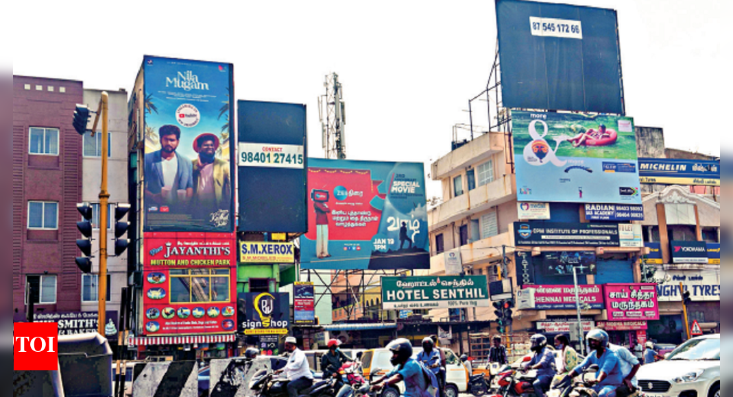 Illegal hoardings continue to sprout, with zero safety checks in