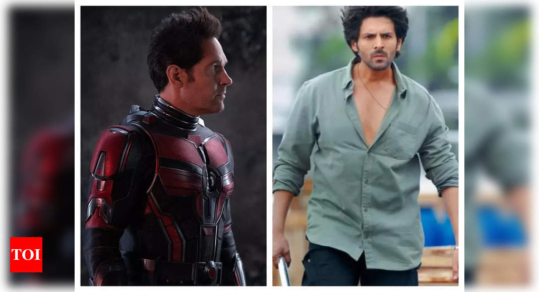 ‘Shehzada’ versus ‘Ant-Man and The Wasp: Quantamania’ box office collection day 1: Kartik Aaryan starrer earns only Rs 6 crore, ‘Ant-man 3’ triumphs with Rs 8.50 crore – Times of India