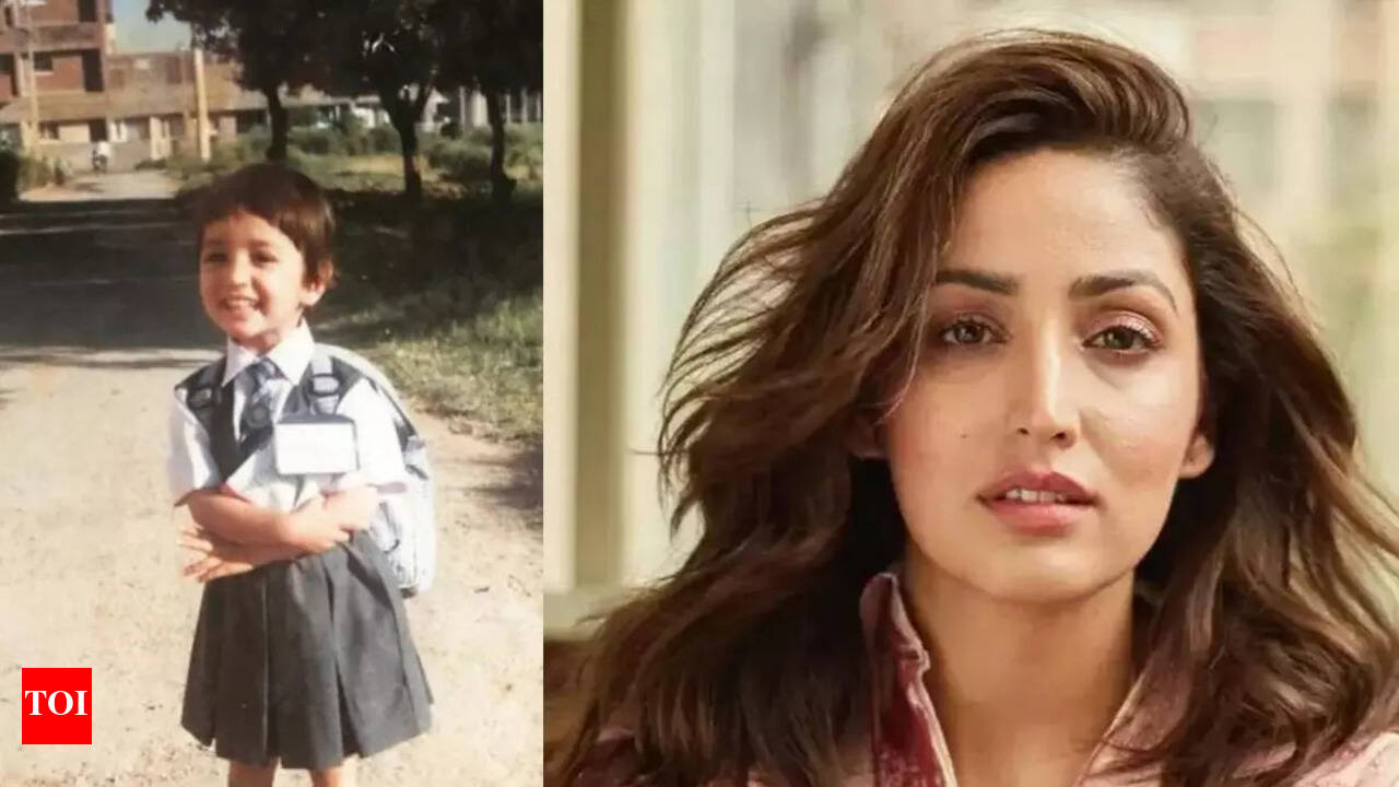 Netizens cant stop gushing over Yami Gautams throwback childhood picture,  call her adorable! | Hindi Movie News - Times of India