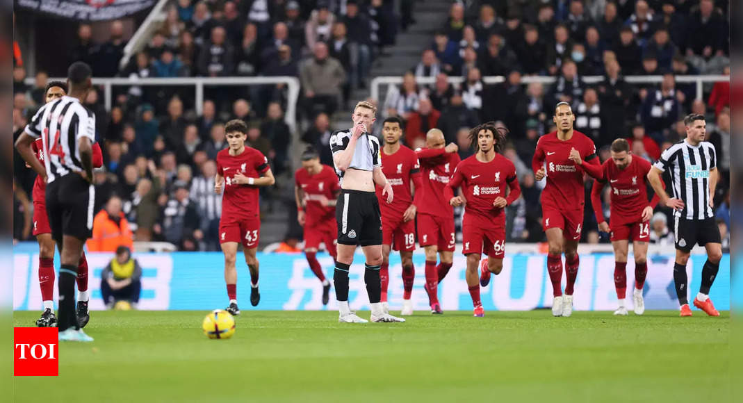 Premier League: Darwin Nunez and Cody Gakpo seal Liverpool win at 10-man Newcastle | Football News – Times of India