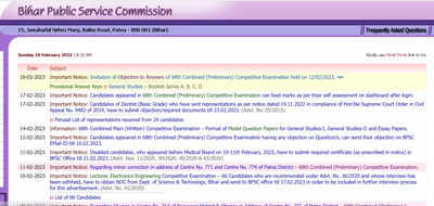 BPSC 68th Prelims Answer Key 2023 released on bpsc.bih.nic.in, download PDF here