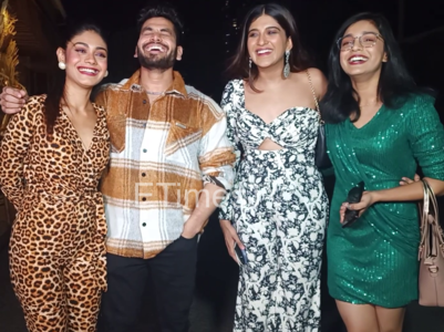 Shiv, Abdu, Sumbul and others party together