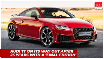 Audi announces end of TT sports car with Final Edition: 3 generations in 25 years