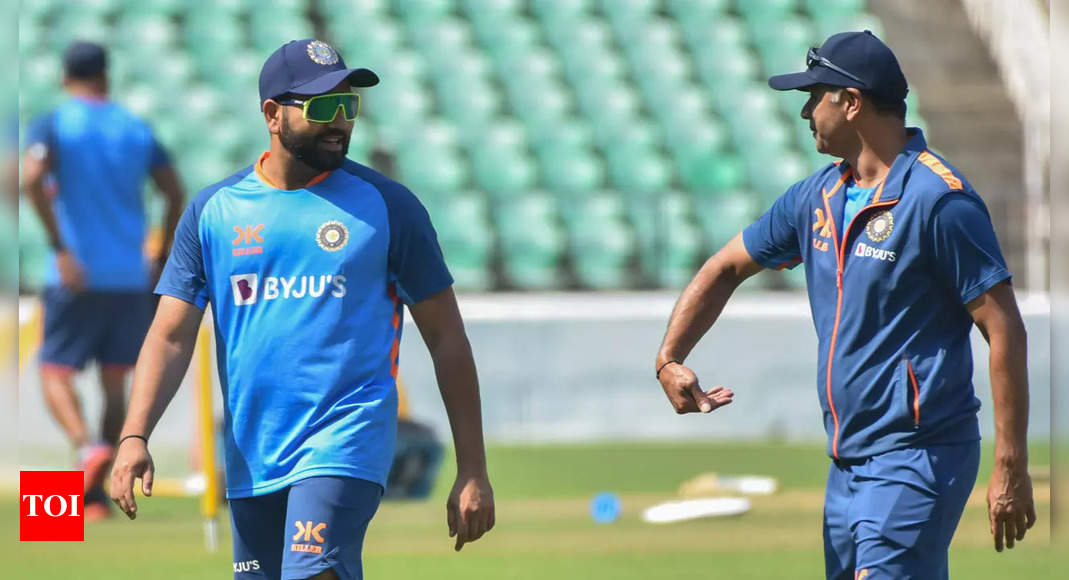 Rohit Sharma: India vs Australia: Coach Rahul Dravid hails Rohit Sharma’s captaincy after Delhi Test win | Cricket News – Times of India