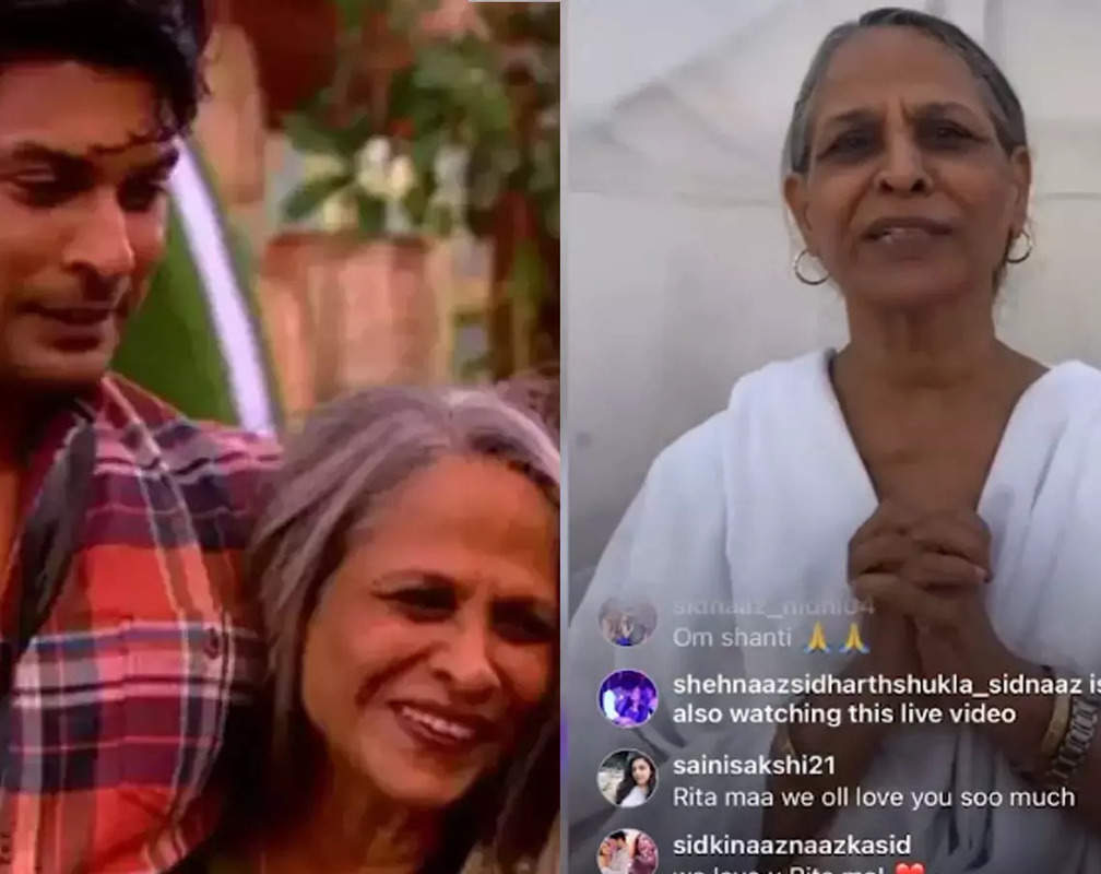 
VIRAL VIDEO: Late Sidharth Shukla's mother Rita Maa expresses gratitude towards fans for showering love on her
