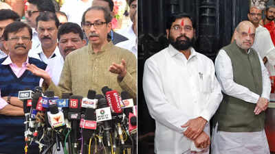 Uddhav Thackeray vs Amit Shah, Sanjay Raut vs Team Shinde as 'Shiv Sena' name row escalates in Maharashtra
