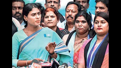 Telangana: YS Sharmila detained again for her remarks on BRS MLA Banoth Shankar Naik