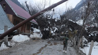 Landslide damages houses in Jammu and Kashmir's Sonmarg, no casualties reported