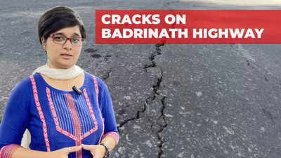 Chardham Yatra 2023: New cracks seen on highway to Badrinath
