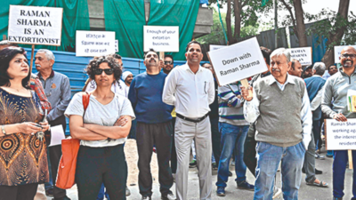 Ban on registry: Residents protest, seek Haryana CM Manohar Lal Khattar’s help
