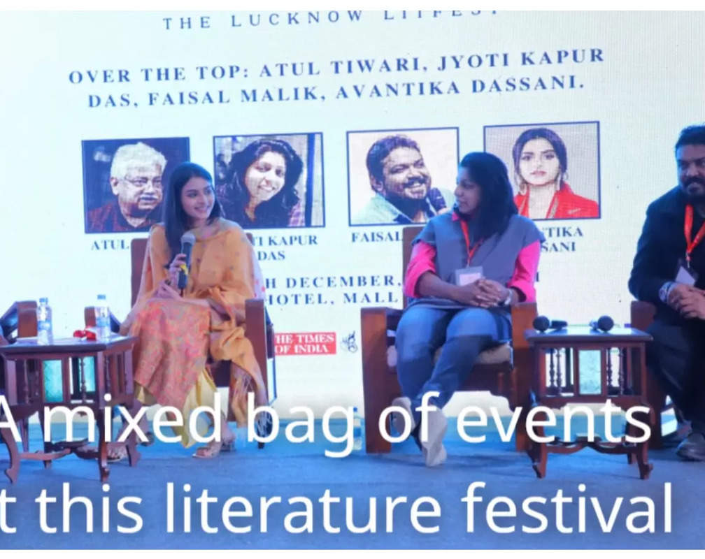 
A mixed bag of events at this literature festival
