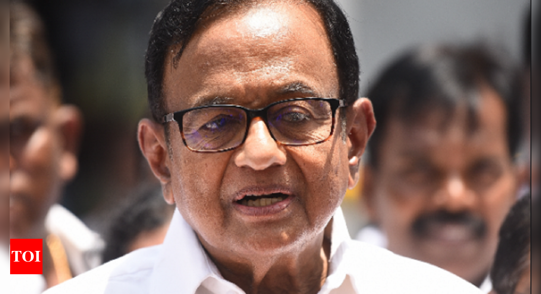 Congress, other opposition parties must adopt give-and-take, humility for unity to take on BJP in 2024: Chidambaram | India News – Times of India