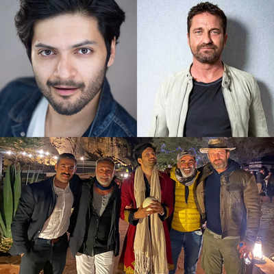 Ali Fazal gets into the action mode with Gerard Butler