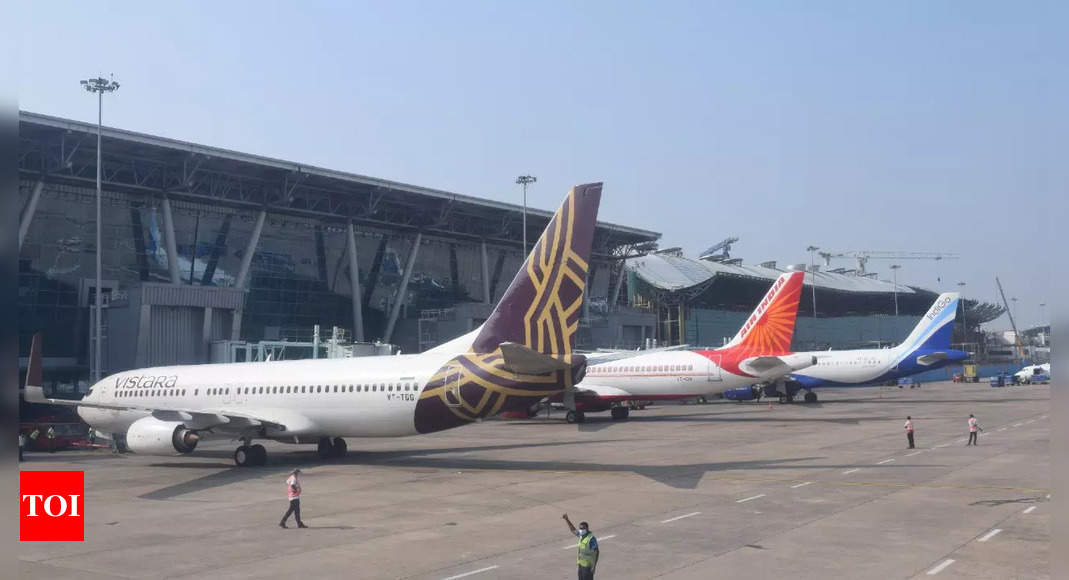 Air India: Super Sunday: Domestic air travel records new high for flyer & flight numbers; Air India again 2nd biggest desi airline – Times of India