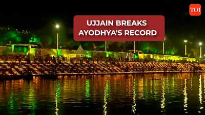 Maha Shivratri: Ujjain glows with 18.82 lakh earthen lamps, creates Guinness World Record