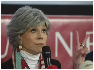 Jane Fonda warns oceans are 'dying' amid UN treaty talks