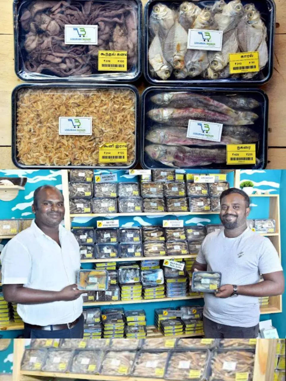 Techies quit their IT jobs to sell dry fish in madurai railway