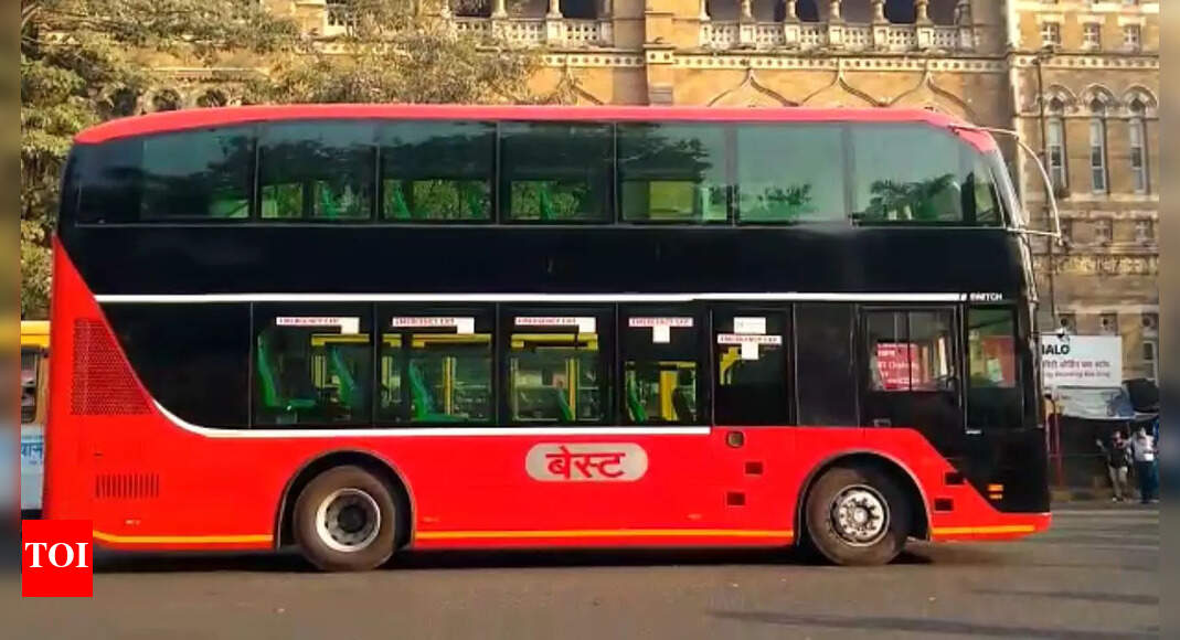 Mumbai Double Decker Bus: Country’s first electric double-decker bus ...