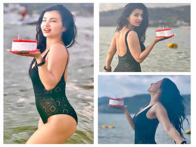 Watch: Monami Ghosh celebrates birthday in 'Pathaan' style, fans compare her with Deepika Padukone in ‘Besharam Rang’