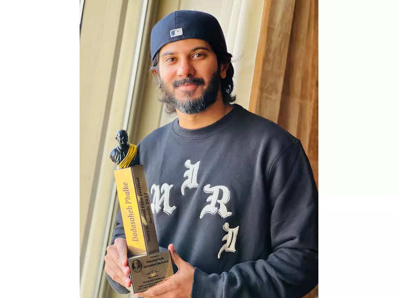 Dulquer Salmaan wins the Dadasaheb Phalke International Film Festival Awards 2023 for his role in ‘Chup’