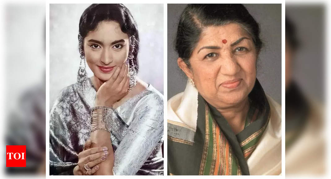 Throwback to Nutan’s immortal bonding with Lata Mangeshkar | Hindi ...