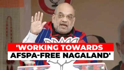 'Nagaland will be AFSPA-free in the next three to four years': Amit Shah