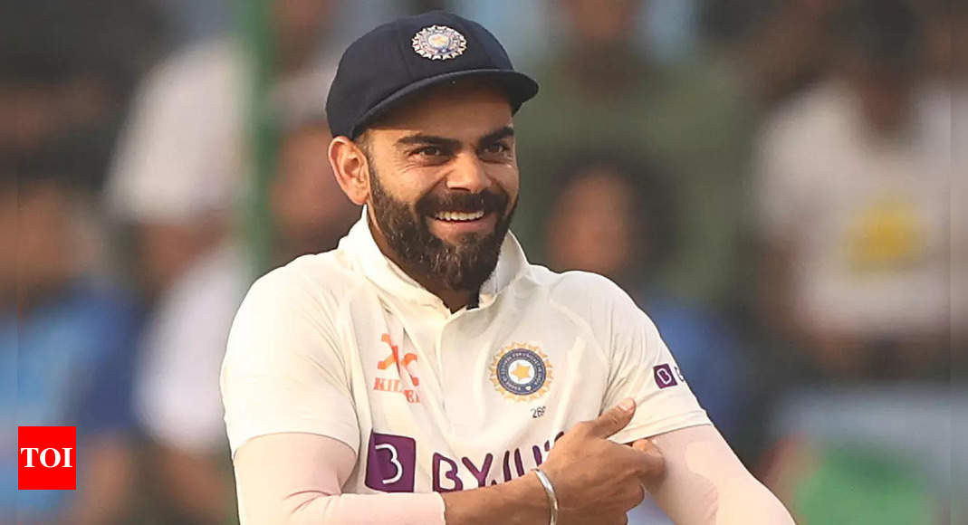 Watch: Virat Kohli asks fans to chant ‘India India’, wins hearts | Cricket News – Times of India