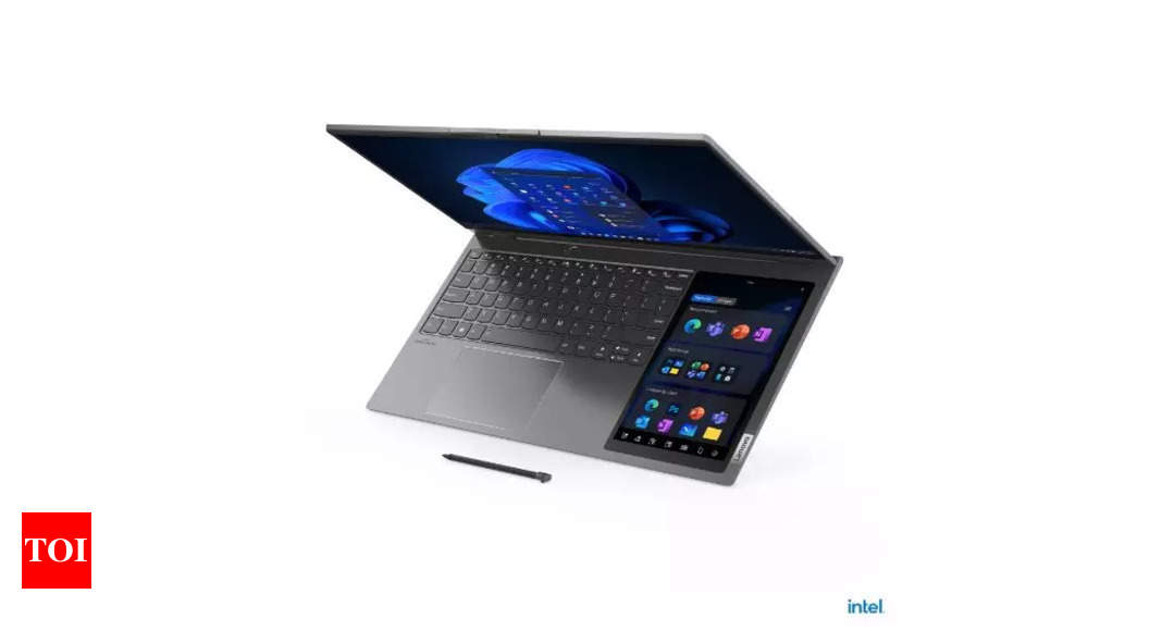 Thinkbook: Lenovo launches ThinkBook Plus Gen 3 laptop with dual screen and stylus support at Rs 1,94,990 – Times of India