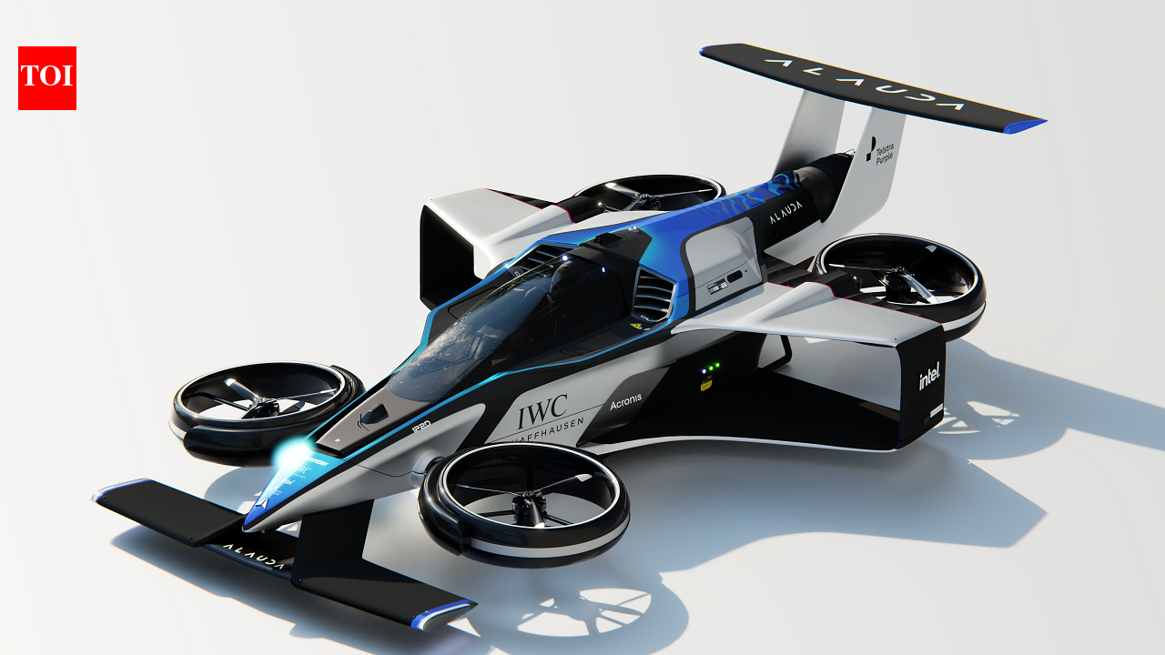World's first flying race car unveiled: 1,340 hp and over 300 km range ...