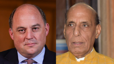 Rajnath speaks to British counterpart Ben Wallace; talks focus on future growth of defence ties