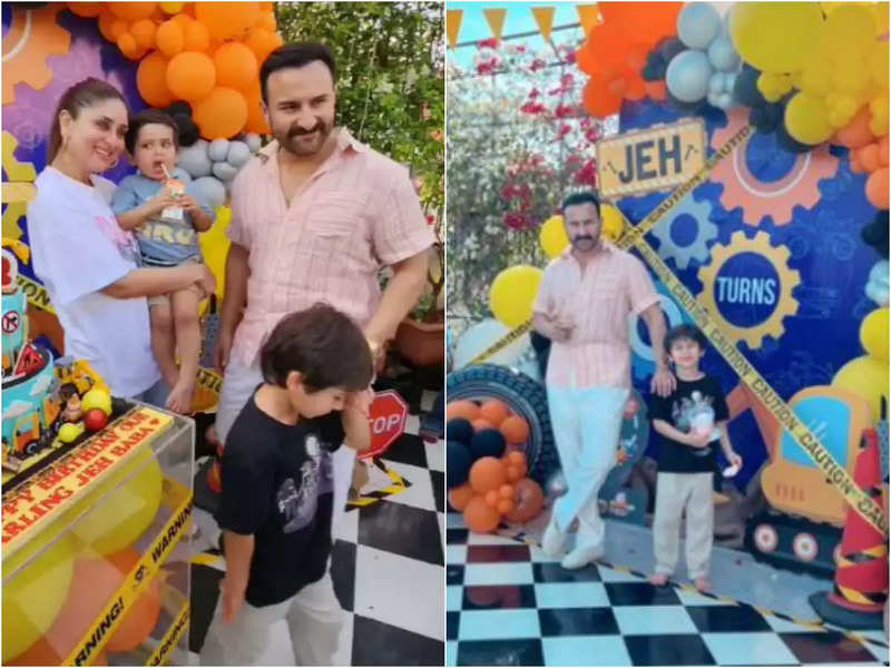 Kareena Kapoor Khan, Karisma Kapoor and others give a peek inside Jehangir Ali Khan's birthday pool party