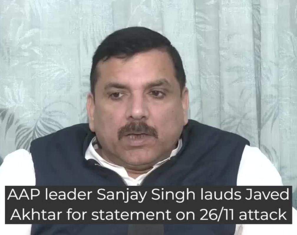 
AAP leader Sanjay Singh lauds Javed Akhtar statement on 26/11 Mumbai terror attack
