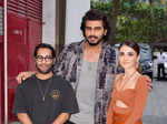 Arjun Kapoor, Tabu and Radhika Madan promote Kuttey in style