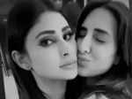 Inside pictures from Pragya Kapoor's house party with Nushrratt Bharuccha, Diana Penty, Mouni Roy, Vaani Kapoor and others