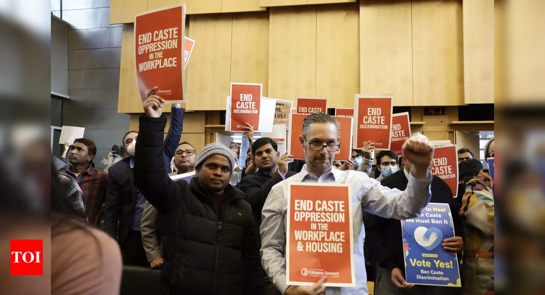 Seattle Becomes First Us City To Ban Caste Discrimination Times Of India