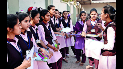 Kolhapur: Students frisked for chits before entering exam centres in ...