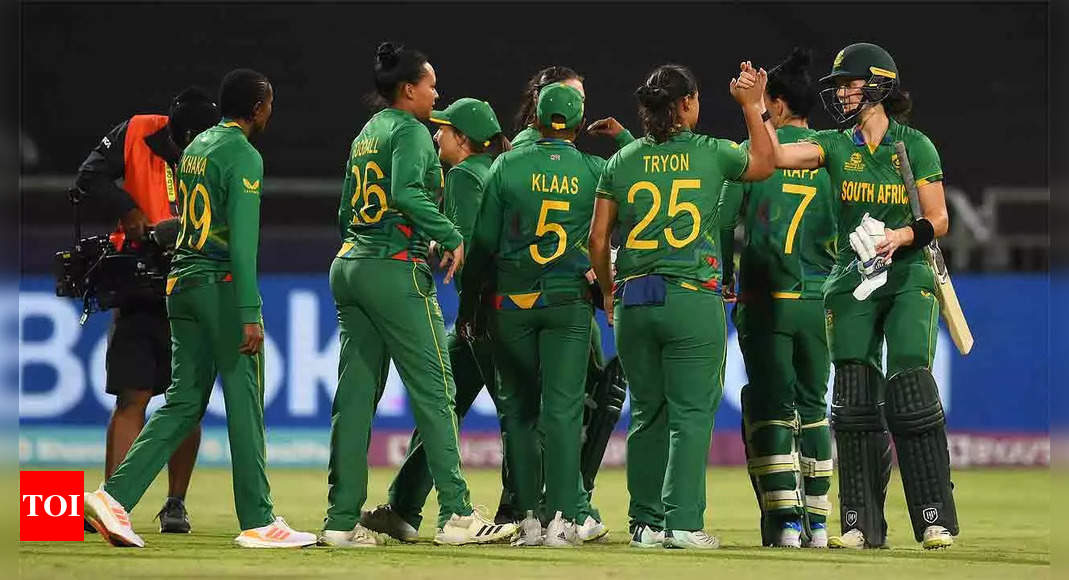 Women’s T20 World Cup: England and South Africa set up semi-final clash | Cricket News – Times of India