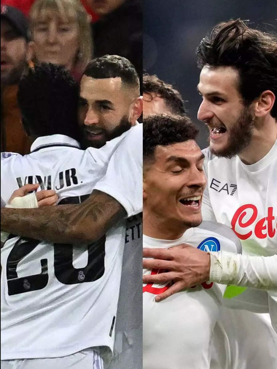 Real Madrid, Napoli Win In CL Last-16 | Times Of India