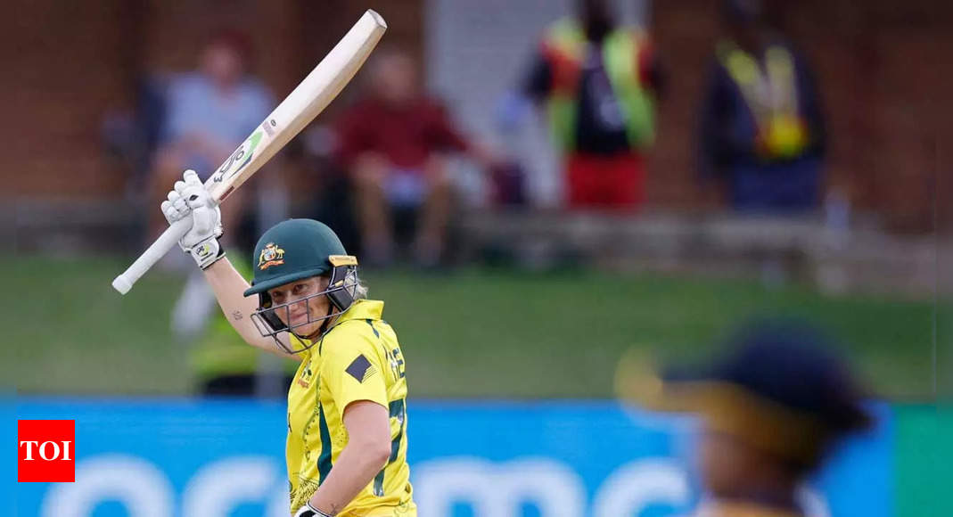 Alyssa Healy to captain UP Warriorz in Women’s Premier League | Cricket News – Times of India