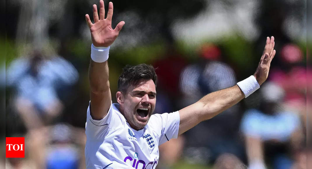James Anderson: England’s ‘evergreen’ Anderson becomes oldest cricketer to top Test rankings | Cricket News – Times of India