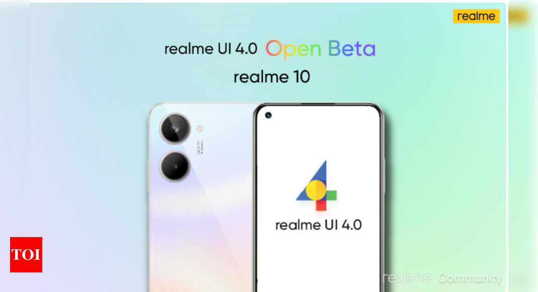 Realme 10 starts receiving Realme 10 early access: Things to keep in mind, how to enrol and more – Times of India