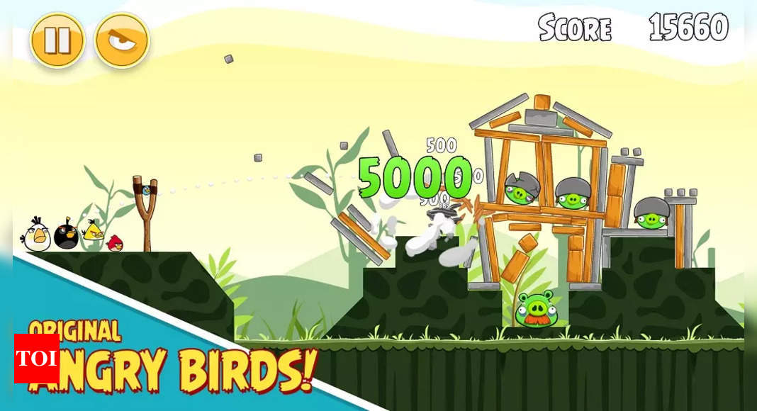 Angry Birds: Popular Angry Birds game to go offline on Google Play Store: Here’s why – Times of India